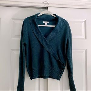 Dressbarn Wrap Sweater